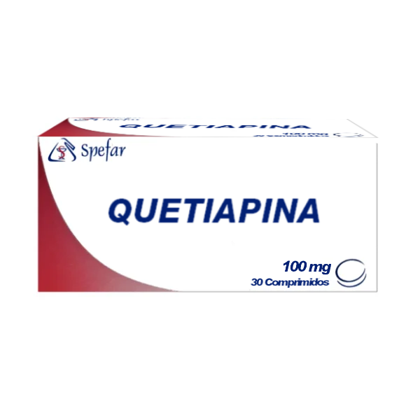 Quetiapina 100Mg X 30 Tabletas Spefar