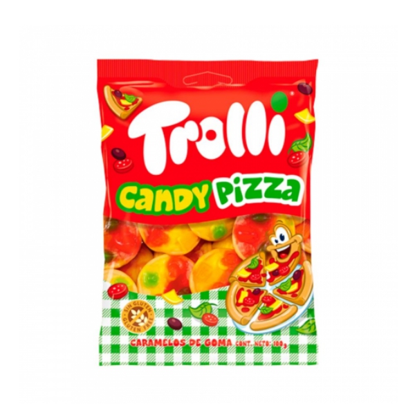 Trolli Caramelos Candy Pizza 100Gr