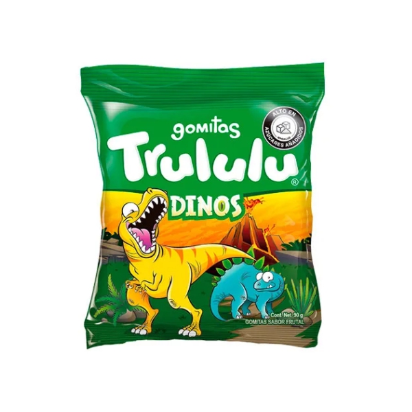 Trululu Gomitas Dino 90Gr