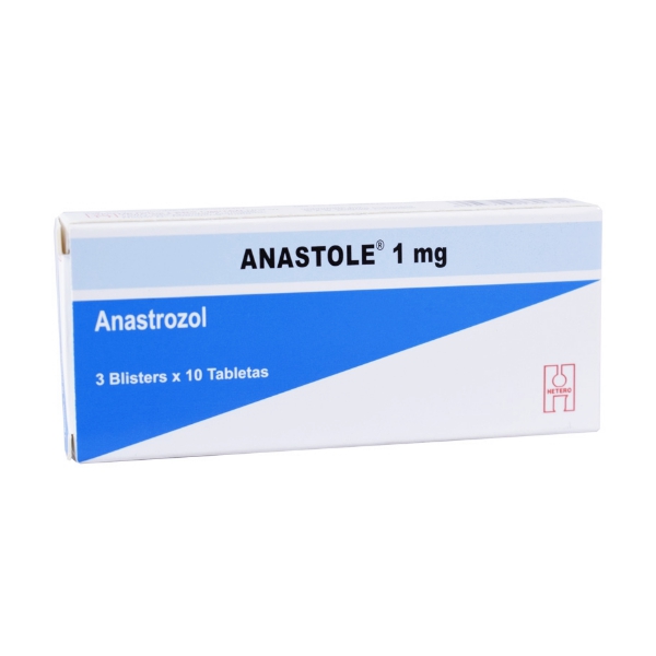 Anastole Anastrozol 1Mg X 30 Comprimidos Hetero