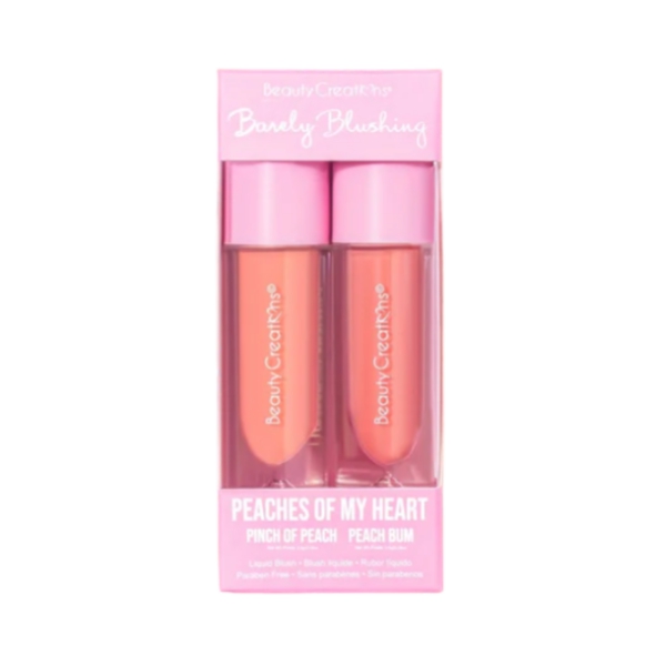Beauty Creations Barely Blushing Pinch Of Peach & Peach Bum