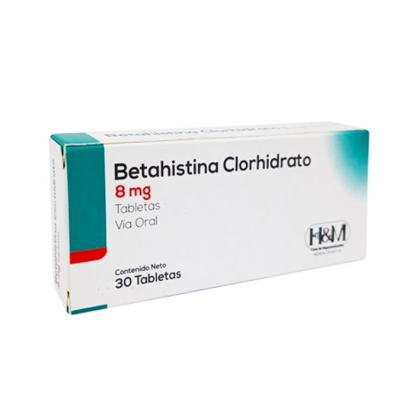 Betahistina 8Mg X 30 Tabletas H&M