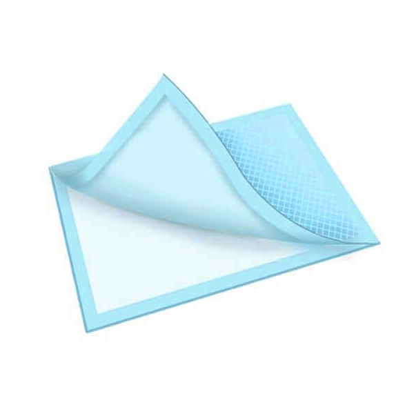 Centro De Cama Descartable Azul Vipsalud