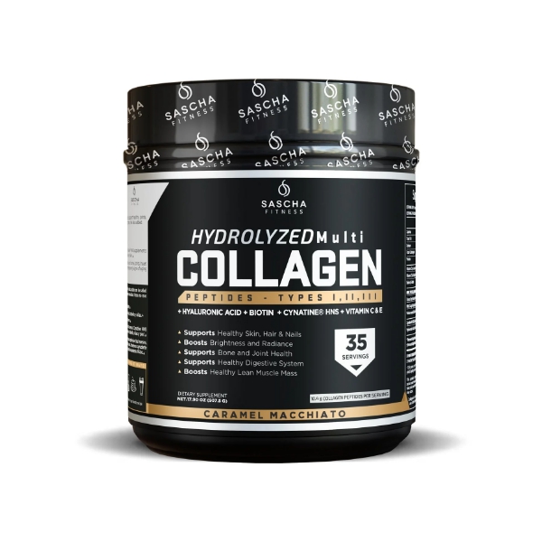 Collagen En Polvo Caramel Macchiato X 507.5Gr. Sascha Fitness