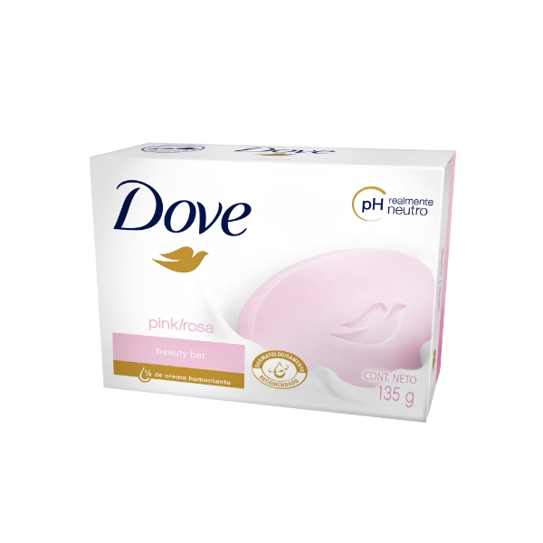 Dove Jabón Pink Beauty Bar/ 135Gr