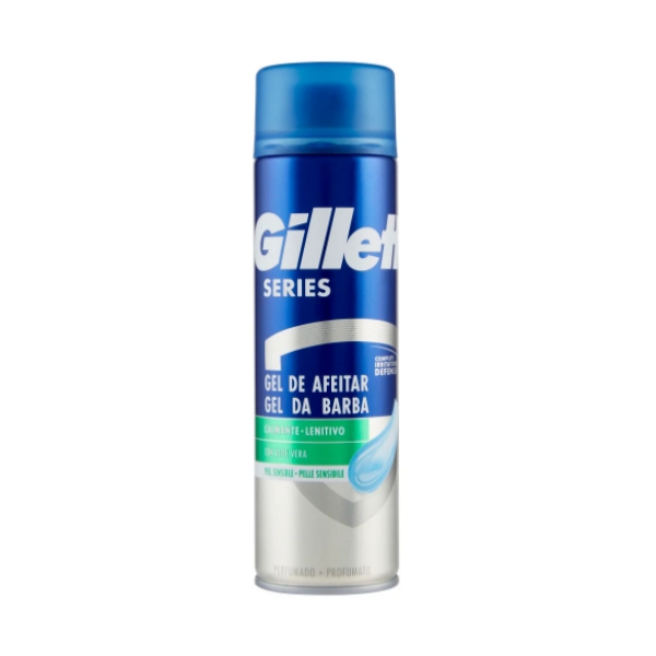 Gillette Gel De Afeitar Piel Sensible/Aloe Vera 200Ml.
