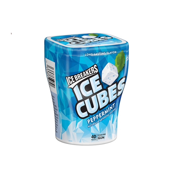 Ice Cube Chicle Sin Azúcar Con Sabor A Menta X40