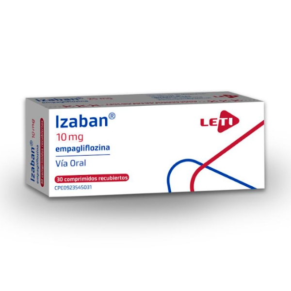 Izaban Empagliflozina 10Mg X 30 Comprimidos Recubiertos Leti