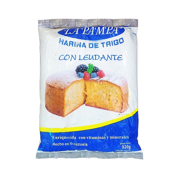 La Pampa Harina De Trigo Leudante 920Gr