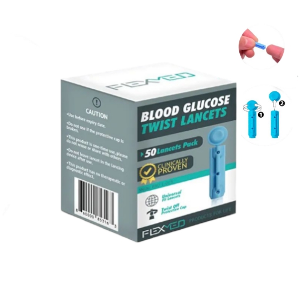 Lancetas Para Glucometros X 50 Unidad Flexmed