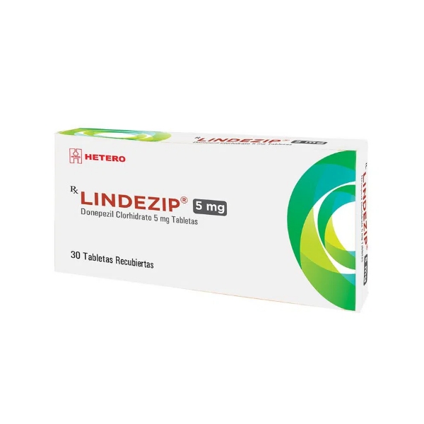 Lindezip Donepecilo 5Mg X 30 Tabletas Hetero