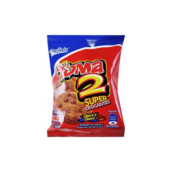 Marinela Toma 2/Galletas Chocolate Super Crocantes. 45Gr.
