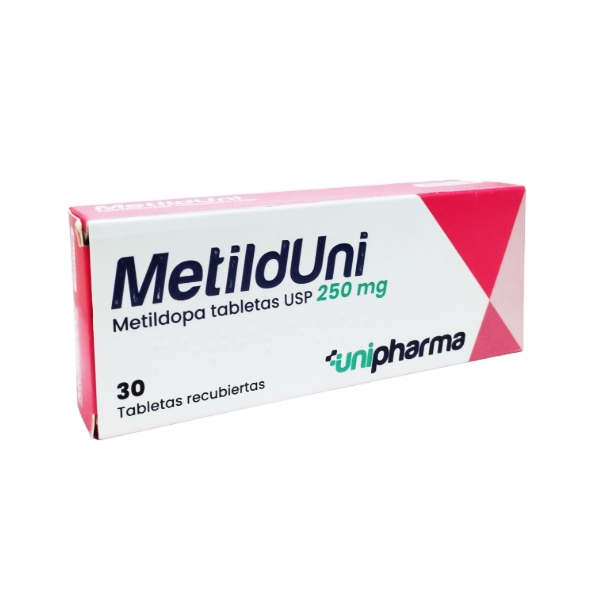 Metilduni Alfametildopa 250Mg X 30 Tabletas Unipharma