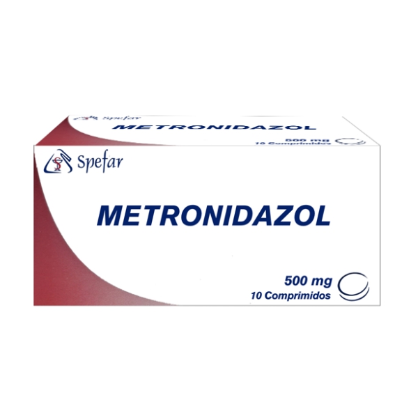 Metronidazol 500Mg X 10 Comprimidos Spefar