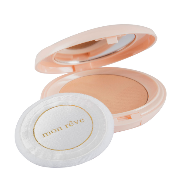 Mon Reve Polvo Compacto Con Espejo Silky Soft 07-Copacabana 17Gr