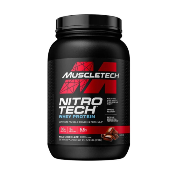 Muscletech Nitrotech Proteína Milk Chocolate. 998G.