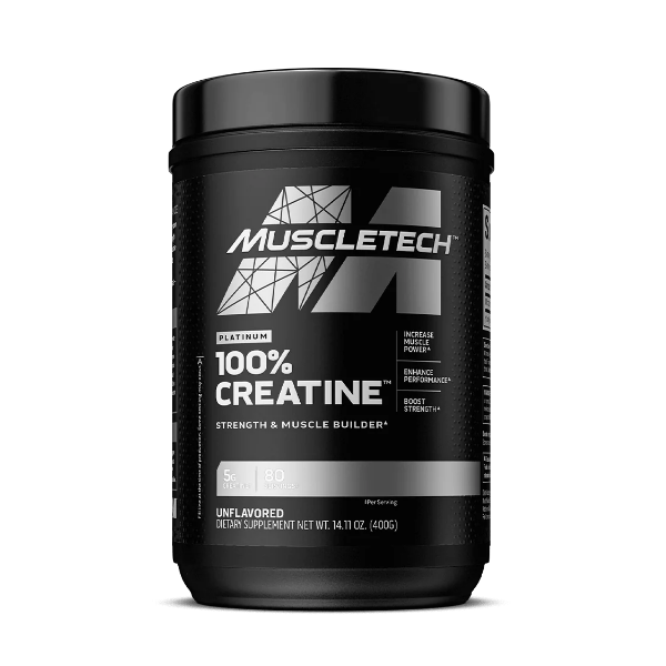 Muscletech Platinum 100% Creatine Unflavored 400Gr