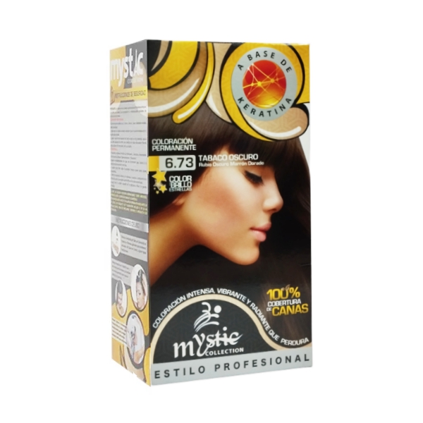 Mystic Kit.Tinte 6.73 Tabaco Oscuro Rubio Oscuro