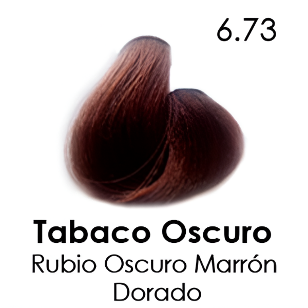 Mystic Kit.Tinte 6.73 Tabaco Oscuro Rubio Oscuro - Imagen 2