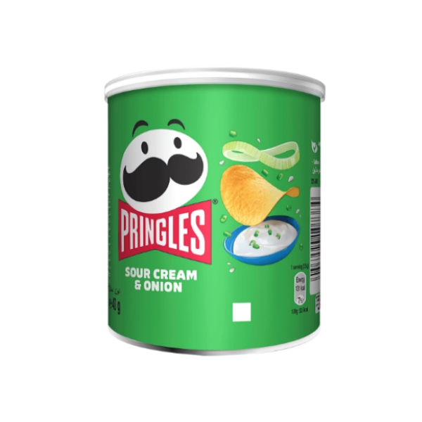 Pringles Papas Sour Cream & Onion 40Gr.