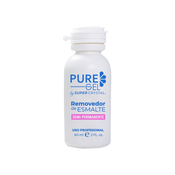 Pure Gel Removedor De Esmalte Semi-Permanente. 60Ml