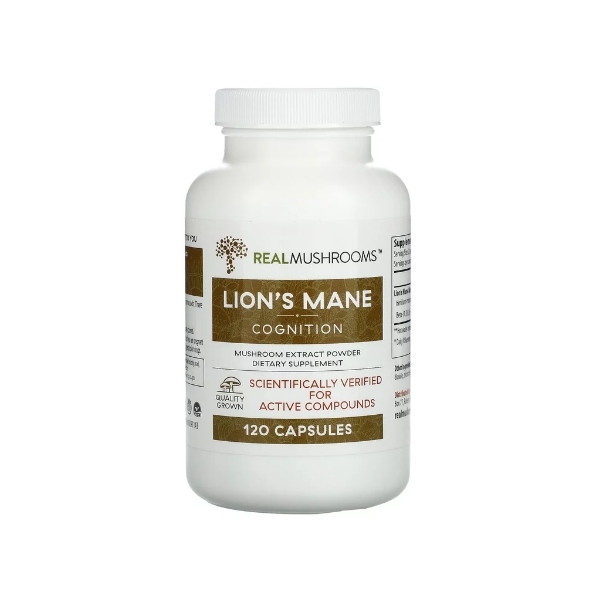 Real Mushrooms Lions Mane Cognition X 120 Cápsulas