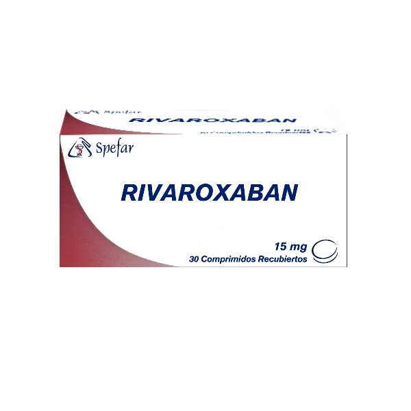 Rivaroxaban 15Mg X 30 Comprimidos Spefar