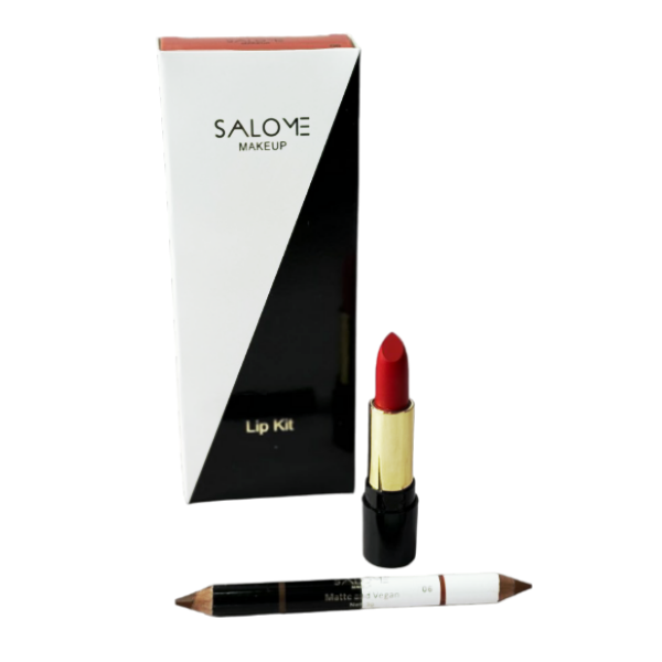 Salome Lip Kit Lápiz + Labial Tono N.06