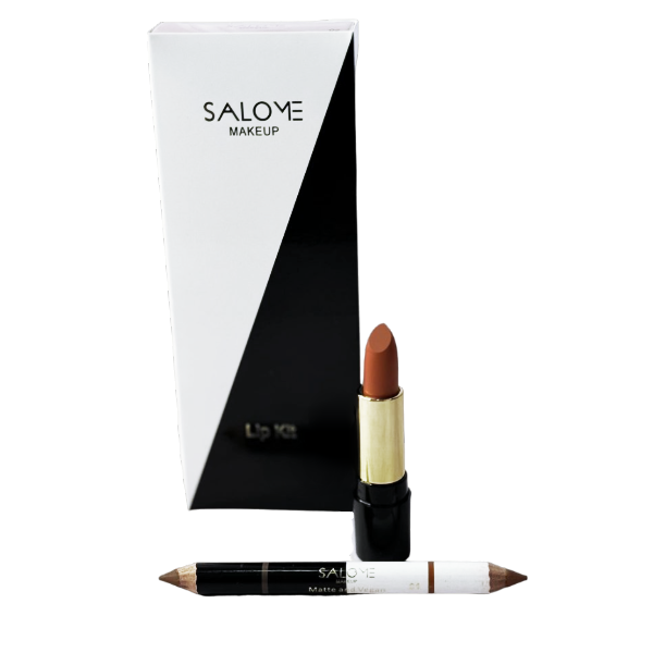 Salome Lip Kit Lápiz + Labial Tono N.01