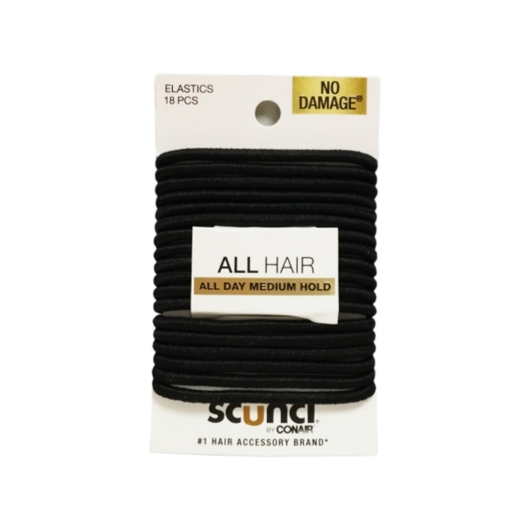 Scunci Set.18 Piezas /Colas Elasticas Medium