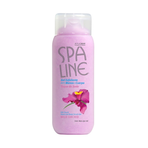 Spaline Gel Exfoliante Para Manos Y Cuerpo Toque De Seda 250Ml