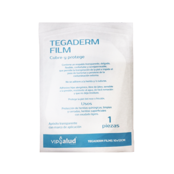Tegaderm Film Aposito 10Cmx12Cm. Vip Salud