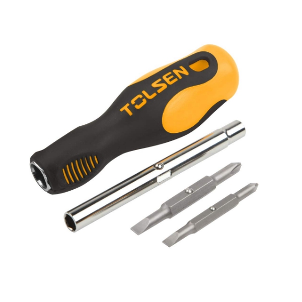 Tolsen Juego De Destornilladores 6 En 1. 20043