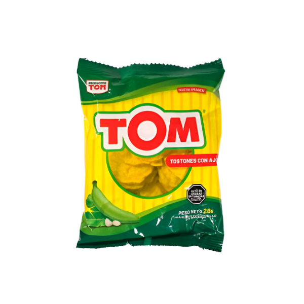 Tom Toston Con Ajo 28Gr.