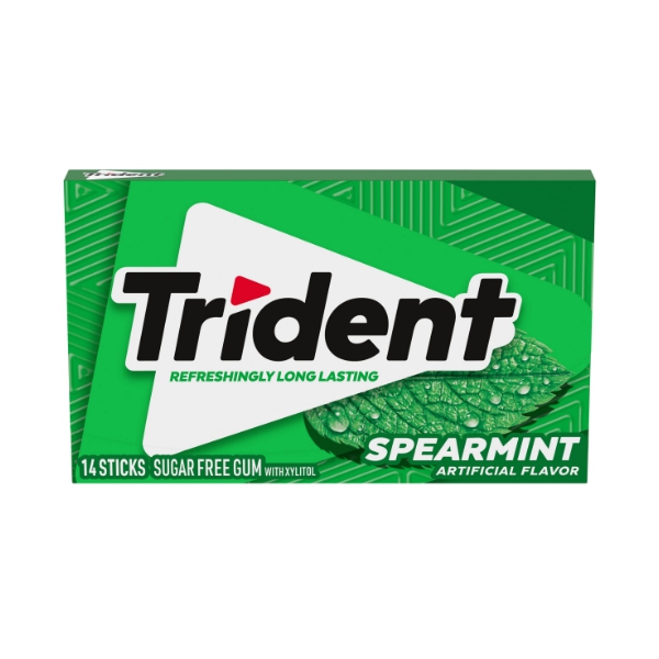 Trident Spearmint Sin Azúcar 26.6 Gr.