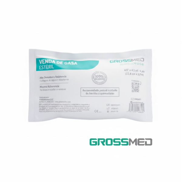 Venda De Gasa Para Quemado (4.5X4.1) Grossmed