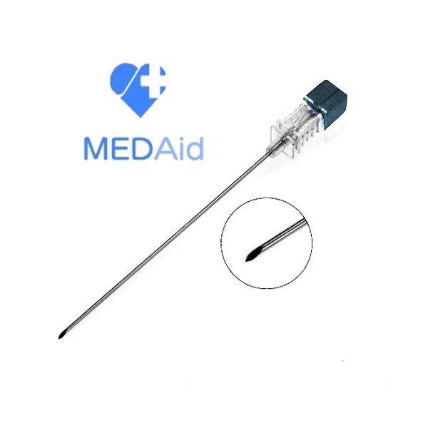 Aguja Espinal G-27 X90Mm Medaid
