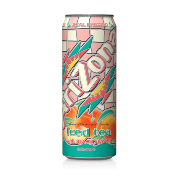 Arizona Iced Tea With Peach Flavor 650Ml.