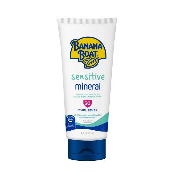 Banana Boat Sensitive Mineral 50Spf 177Ml