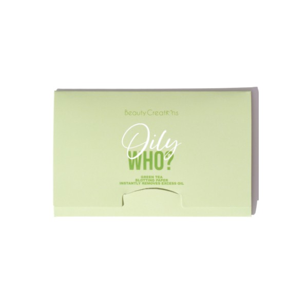 Beauty Creations Oily Who Blotting Paper Green Tea Ocp01