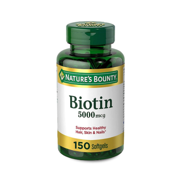Biotin 5000Mcg X 150 Cápsulas Blandas Natures Bounty