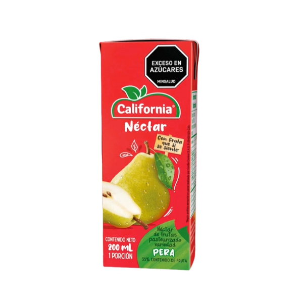 California Néctar De Pera 200Ml.