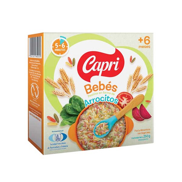 Capri Pastina Arrocitos 6+ 250Gr.