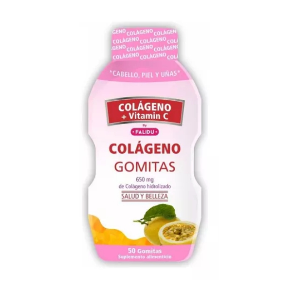 Colageno + Vitamina C 650Mg X 50 Gomitas Falidu