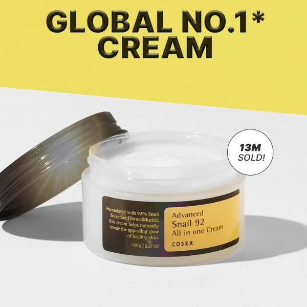 Cosrx Advanced Snail 92 All In One Cream 100Gr - Imagen 2