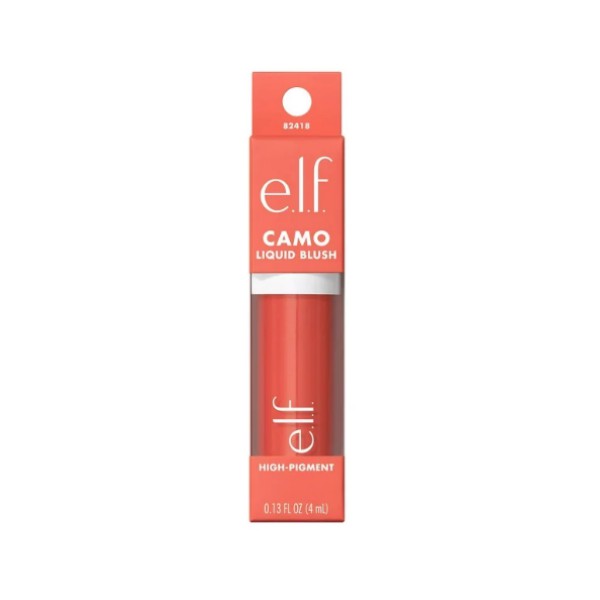 Elf Camo Liquid Blush High-Pigment Tono Coral Crush 4Ml