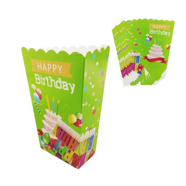 Empaque Para Cotufas De Carton X 6 Piezas Sf7676-54