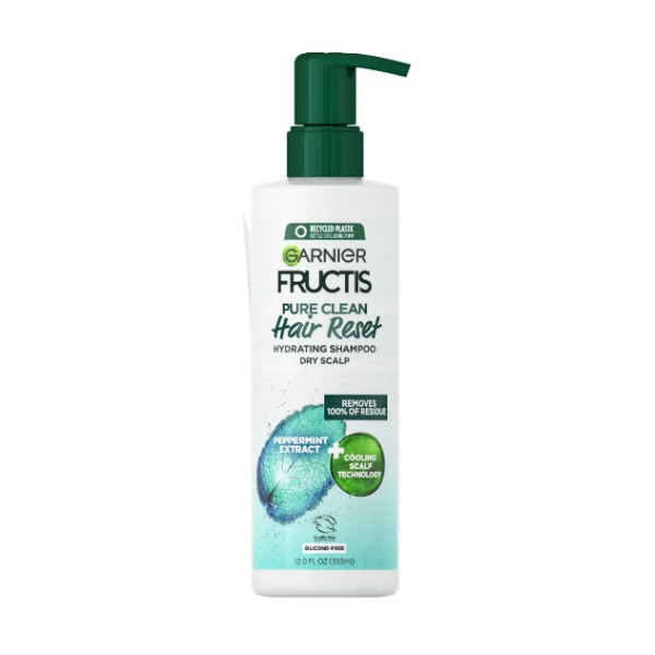 Garnier Fructis Shampoo Pure Clean Hair Reset Hydrating 355Ml