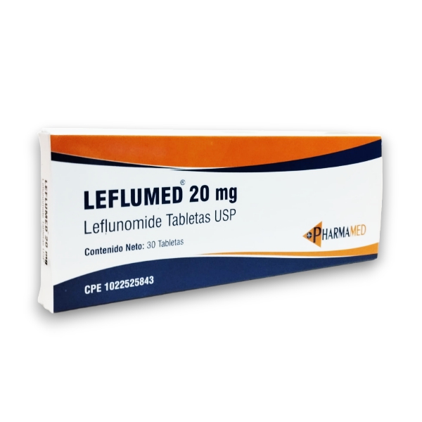 Leflumed Leflunomida 20Mg X 30 Tabletas Pharmamed