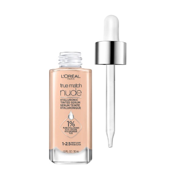 Loreal True Match Nude Tinted Serum Tono 1- 2.5 Rose Clair 30Ml - Imagen 2